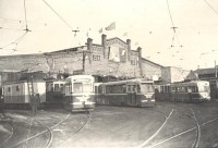 Трамвайный парк в Разгуляе. 1967 год..jpg